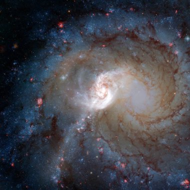 Sonsuz evren. Bu görüntünün elementleri NASA tarafından desteklenmektedir