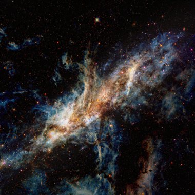 Derin Uzay. Bu görüntünün elementleri NASA tarafından desteklenmektedir.