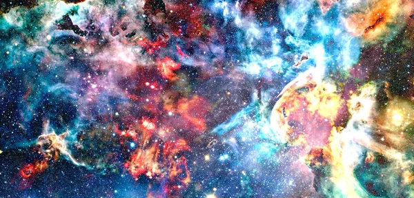 Gwiaździsta Przestrzeń Kosmiczna Mgławica Galaktyka Elementy Tego Obrazu Dostarczone Przez — Zdjęcie stockowe