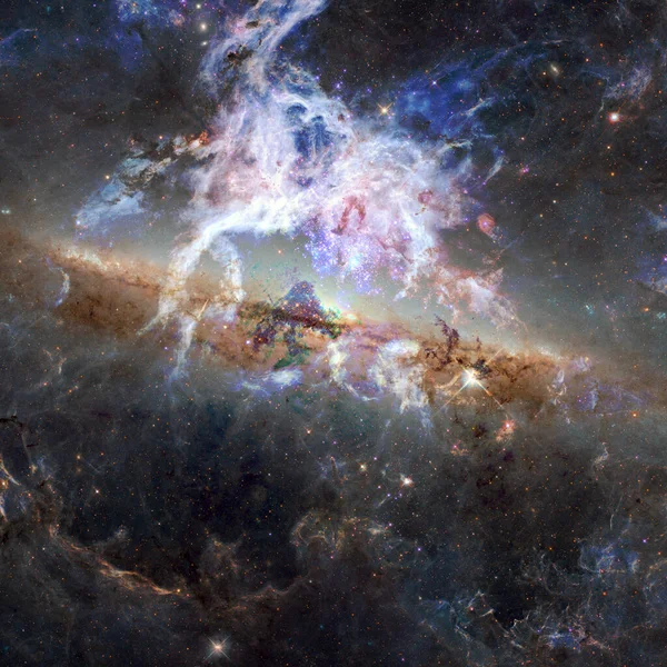 Bilim kurgu uzay duvar kağıdı. Bu görüntünün elementleri NASA tarafından desteklenmektedir.