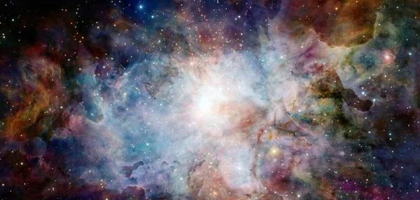 Nebulosan Ett Moln Stjärnstoft Delar Denna Bild Tillhandahålls Nasa — Stockfoto