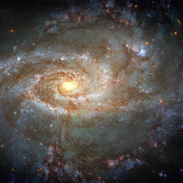 深宇宙の背景 Nasaによって提供されたこの画像の要素 — ストック写真