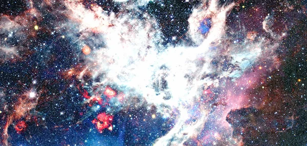 Sonsuz Evren Görüntünün Elementleri Nasa Tarafından Desteklenmektedir — Stok fotoğraf