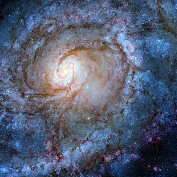 Spiral Galaxy. Elements of this image furnished by NASA.