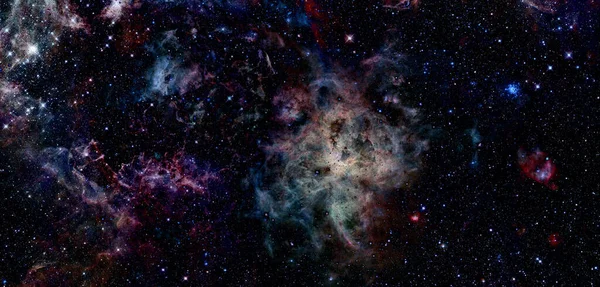 Csillagok Világűrben Csillagköd Galaxis Kép Elemeit Nasa Bocsátotta Rendelkezésre — Stock Fotó