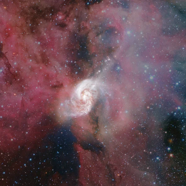 Nebulosa Galaxia Espacio Profundo Elementos Esta Imagen Proporcionados Por Nasa — Foto de Stock