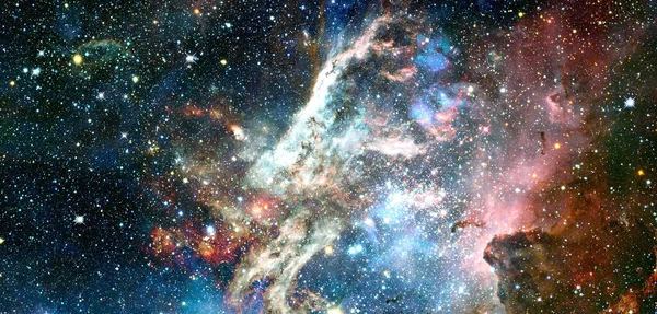Νεφέλωμα Και Γαλαξίας Βαθύ Διάστημα Στοιχεία Αυτής Της Εικόνας Που — Φωτογραφία Αρχείου