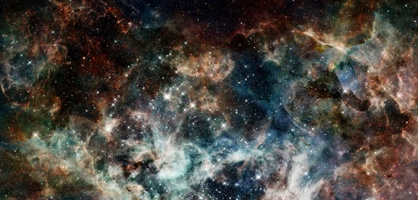 星云和星系 美国航天局提供的这一图像的要素 — 图库照片