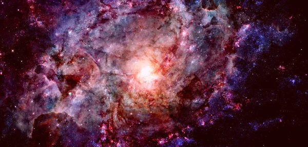 성운과 은하. 깊은 공간. NASA 가 제공 한 이형상의 요소들 — 스톡 사진