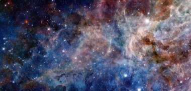 Bilim kurgu uzay duvar kağıdı. Bu görüntünün elementleri NASA tarafından desteklenmektedir