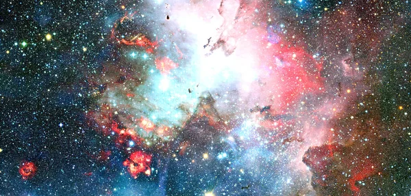 Uzay Boşluğu Görüntünün Elementleri Nasa Tarafından Desteklenmektedir — Stok fotoğraf