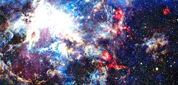 Uzay Boşluğu Görüntünün Elementleri Nasa Tarafından Desteklenmektedir — Stok fotoğraf