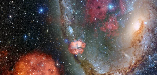 無限の宇宙 Nasaによって提供されたこの画像の要素 — ストック写真