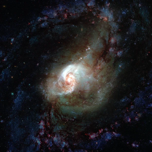 Sztuka Kosmiczna Piękno Kosmosu Tapeta Science Fiction Miliardy Galaktyk Wszechświecie — Zdjęcie stockowe