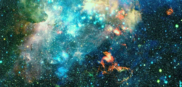 宇宙艺术 深空之美科幻小说壁纸 宇宙中数十亿个星系美国航天局提供的这一图像的要素 — 图库照片
