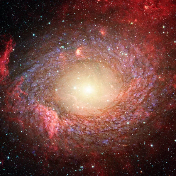 Galáxia Espiral Cosmos Profundos Espaço Exterior Elementos Desta Imagem Fornecidos — Fotografia de Stock
