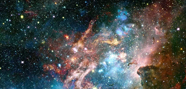 Kozmik Sanat Derin Uzayın Güzelliği Bilim Kurgu Duvar Kağıdı Evrende — Stok fotoğraf