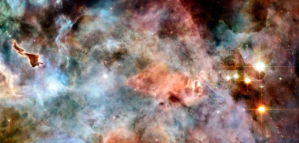 宇宙艺术 深空之美科幻小说壁纸 宇宙中数十亿个星系美国航天局提供的这一图像的要素 — 图库照片
