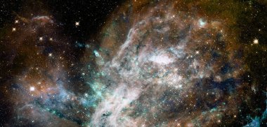 Soyut alan arkaplanı. Bu görüntünün elementleri NASA tarafından desteklenmektedir.