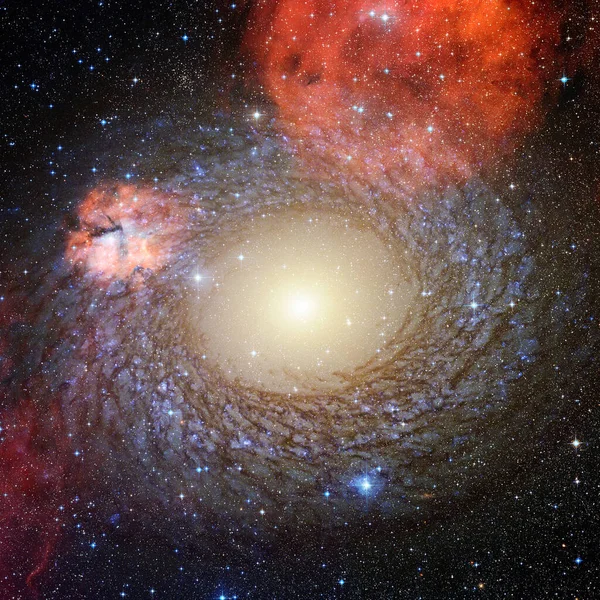 Sf抽象壁紙 宇宙には何十億もの銀河があります Nasaによって提供されたこの画像の要素 — ストック写真