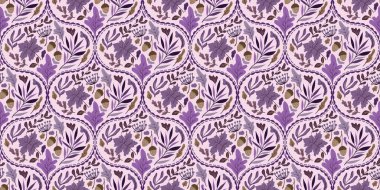 Güz Kış Şablonu Kapak, Bayrak ve Notlar için Arkaplan Çizimi. Sonbahar Estetik Arkaplanı. Bitki ve Çiçek Desenli Arkaplan. 