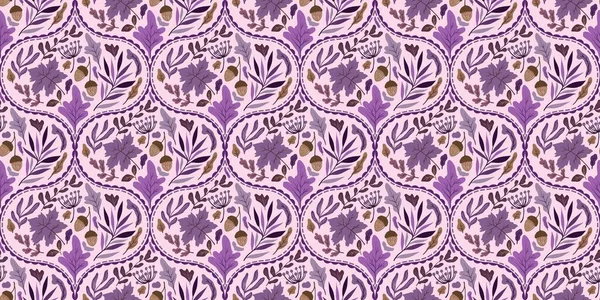 Güz Kış Şablonu Kapak, Bayrak ve Notlar için Arkaplan Çizimi. Sonbahar Estetik Arkaplanı. Bitki ve Çiçek Desenli Arkaplan. 