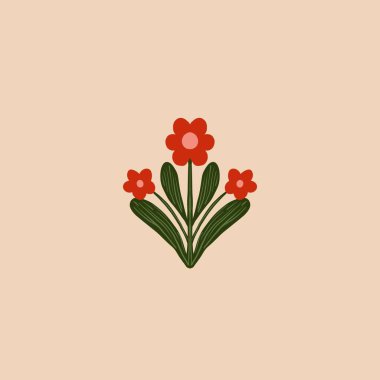 Güz Kış Şablonu Kapak, Bayrak ve Notlar için Arkaplan Çizimi. Sonbahar Estetik Arkaplanı. Bitki ve Çiçek Desenli Arkaplan. 