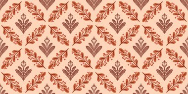 Güz Kış Şablonu Kapak, Bayrak ve Notlar için Arkaplan Çizimi. Sonbahar Estetik Arkaplanı. Bitki ve Çiçek Desenli Arkaplan. 