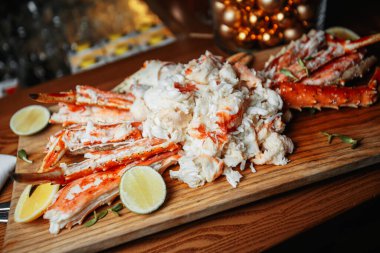 Limonlu İngiliz yengeci.