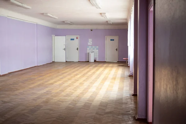 Escuela Educación Aprendizaje Concepto Vacío Corredor Escuela Primaria Escuela Ucrania —  Fotos de Stock
