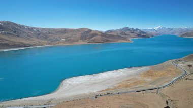 Yamdroktso Gölü - Kutsal Sahne