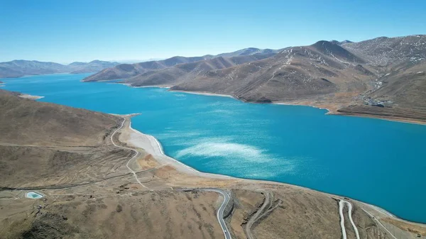 Yamdroktso Gölü - Kutsal Sahne