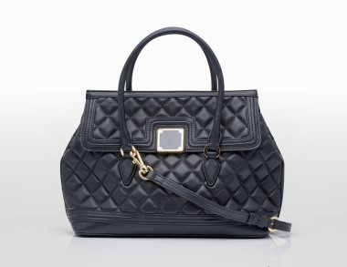 beyaz bir arka planda stüdyo çekim şık bayan çanta