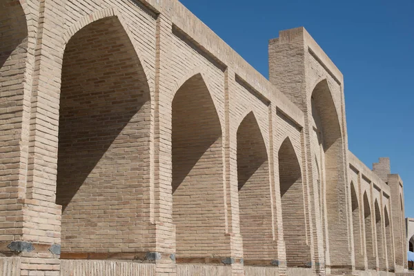 벽입니다 아시아의 건물입니다 부하라 우즈베키스탄 — 스톡 사진