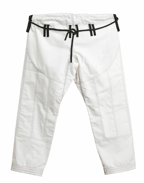 Pants Sports Kimono Training Isolated White Background — Stock Photo, Image