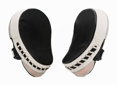 Karate darbeler uzakta-in çalışma ve boks için yastık. spor giyim