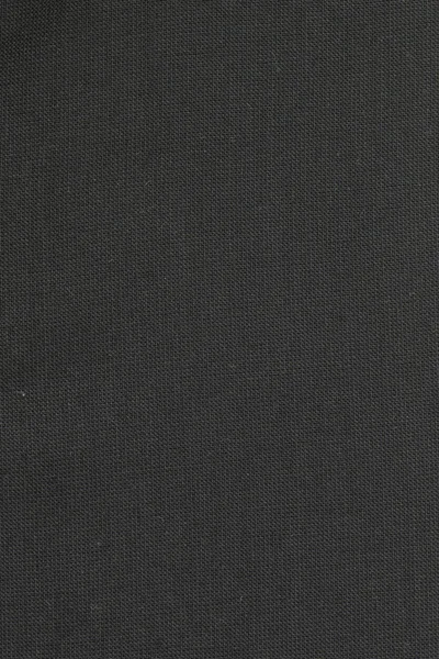 Zwarte Achtergrond Van Textuur Van Stof Leeg Geen Patroon — Stockfoto