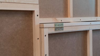 Nakliye için ahşap kutular