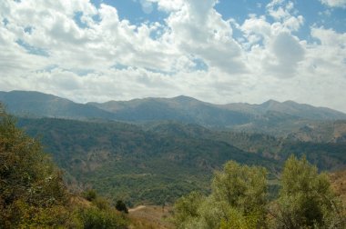 ovalı dağ manzarası