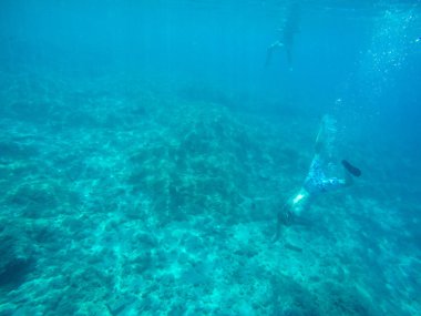 Hırvatistan Adriyatik Denizi dibinde