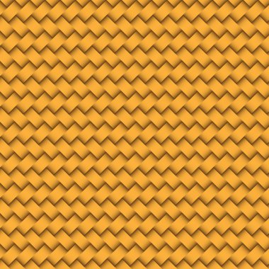 Altın turuncu geleneksel 3 boyutlu örgü deseni