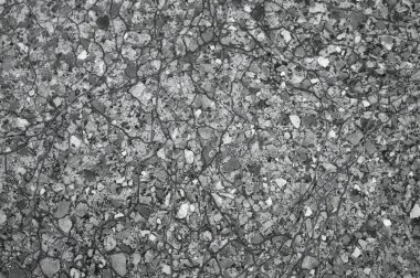 Betonarme döşeme çimento zemin yakın çekim küçük çakıl taş dokusuna