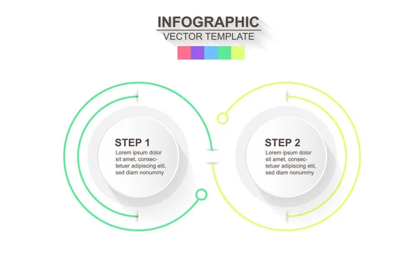 Icone Vettoriali Progettazione Marketing Delle Infografiche Della Timeline Possono Essere — Vettoriale Stock