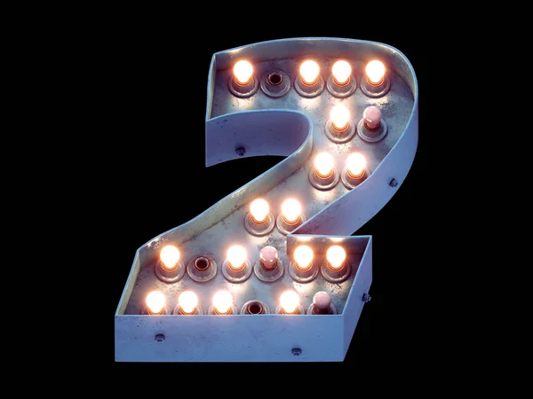 Motel Lampe Licht Schild Schrift — Stockfoto