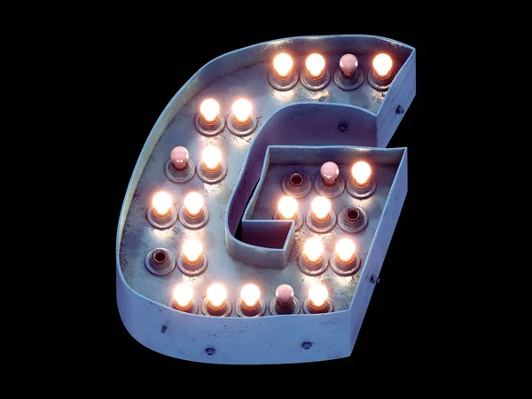 Motel Lambası Işık Panosu Yazı Tipi — Stok fotoğraf