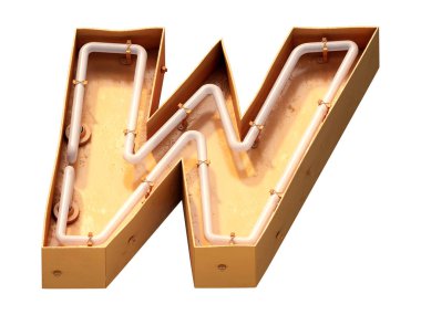 Motel neon yazı tipi. 