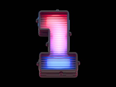 Işık panosu yazı tipi.