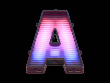 Işık panosu yazı tipi. 