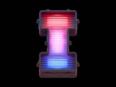 Işık panosu yazı tipi. 