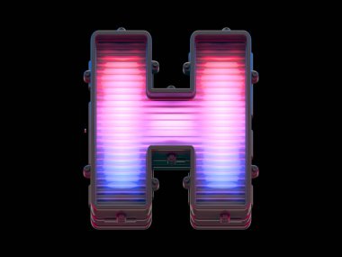 Işık panosu yazı tipi. 